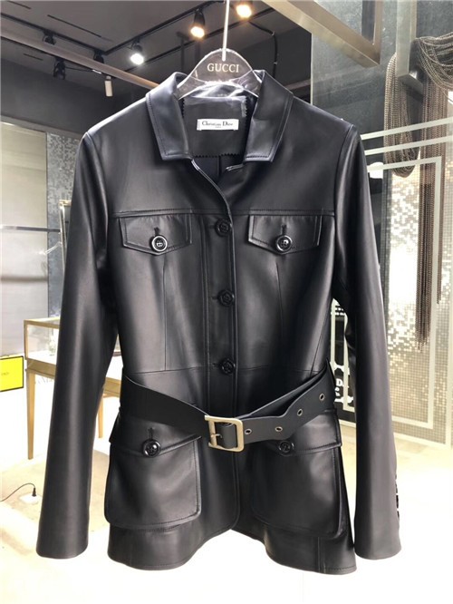 dior leather jackets womens