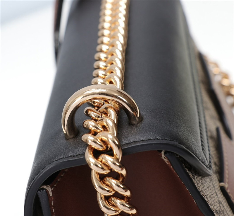 GUCCI Padlock GG Small Shoulder Bag Black - Image 8