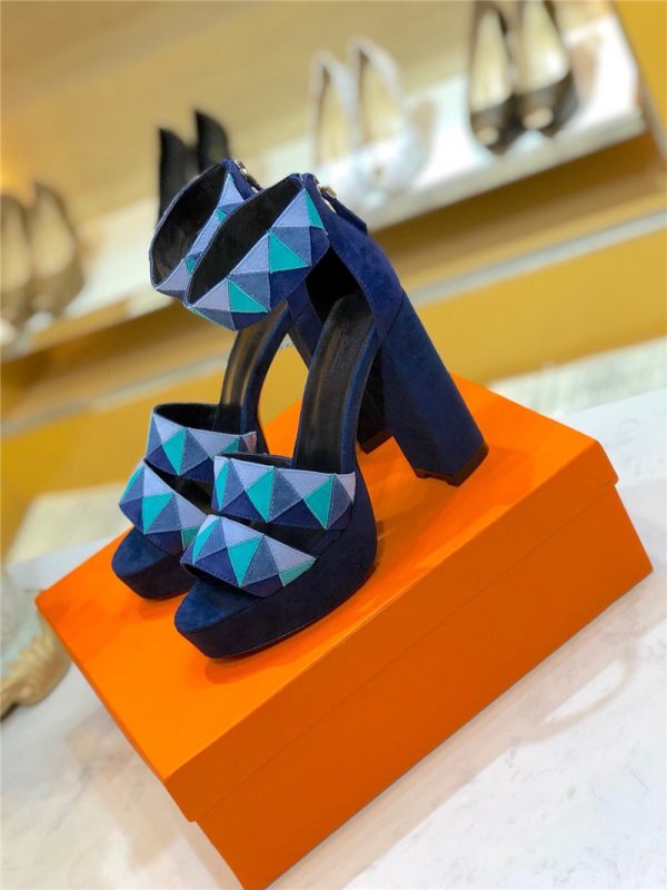 Hermes sandals heels shoes