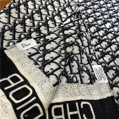 christian dior silk and wool scarf - Image 9