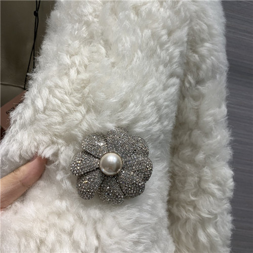 miu miu faux fur coat - Image 8