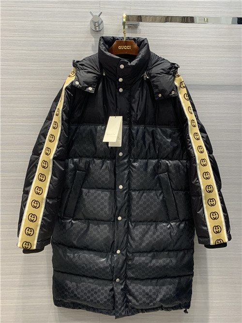 gucci long down jacket