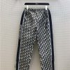 dior logo letter pants