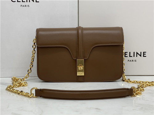celine cowhide chain bag