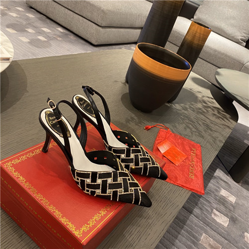 rene caovilla heel sandals - Image 4