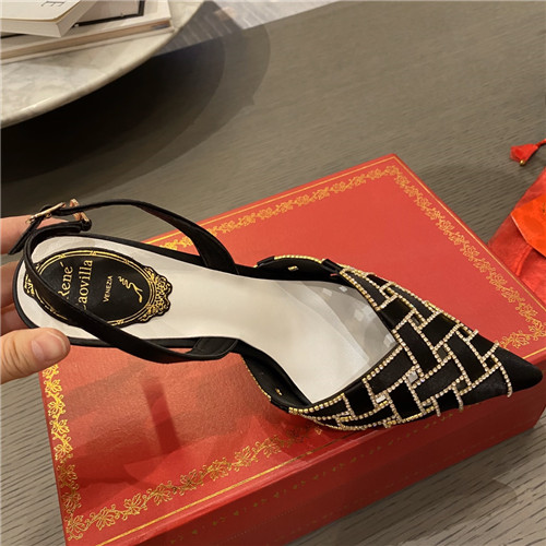 rene caovilla heel sandals - Image 6