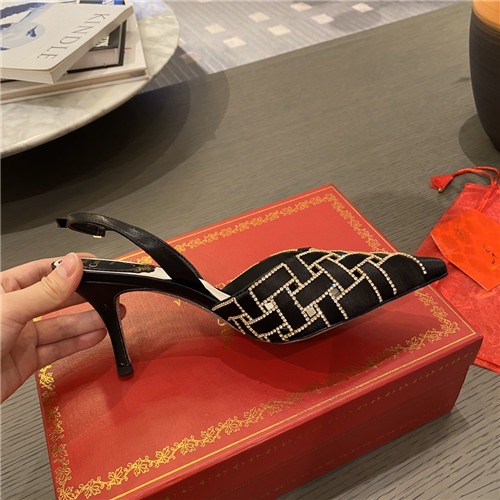 rene caovilla heel sandals - Image 9
