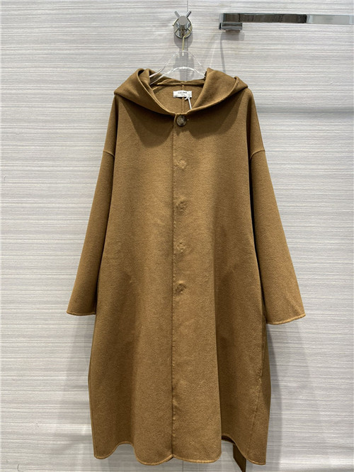 celine hooded coat