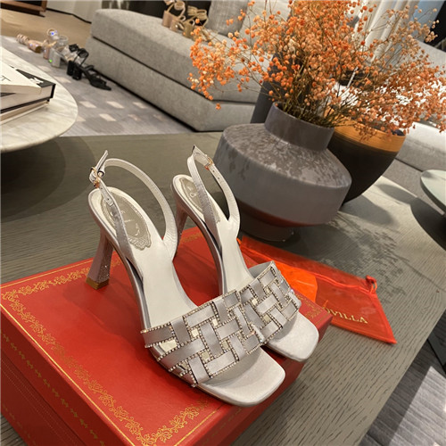 rene caovilla heel sandals - Image 4