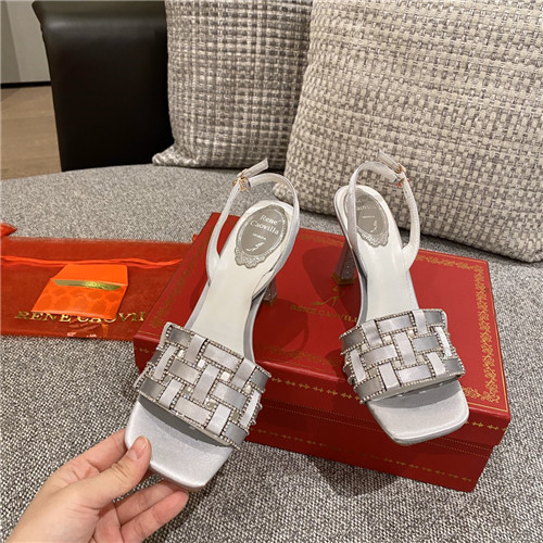 rene caovilla heel sandals - Image 6