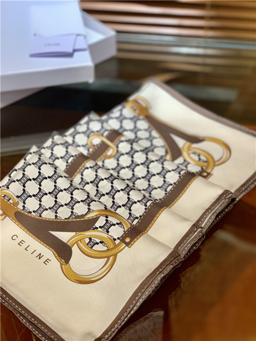 celine silk scarf womens - Image 6