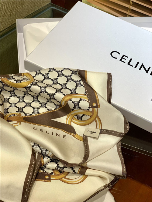 celine silk scarf womens - Image 7