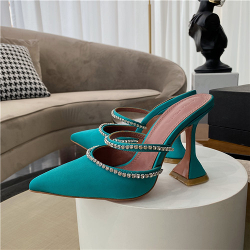amina muaddi heels sandals - Image 3