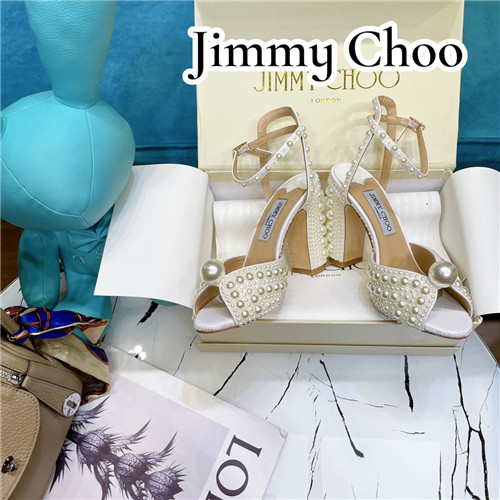jimmy choo pearl block heels - Image 5