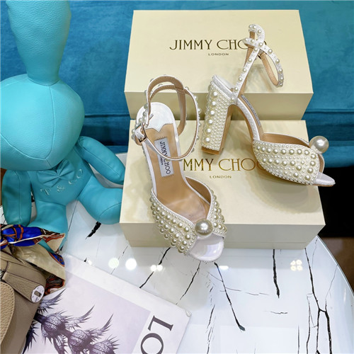 jimmy choo pearl block heels - Image 3