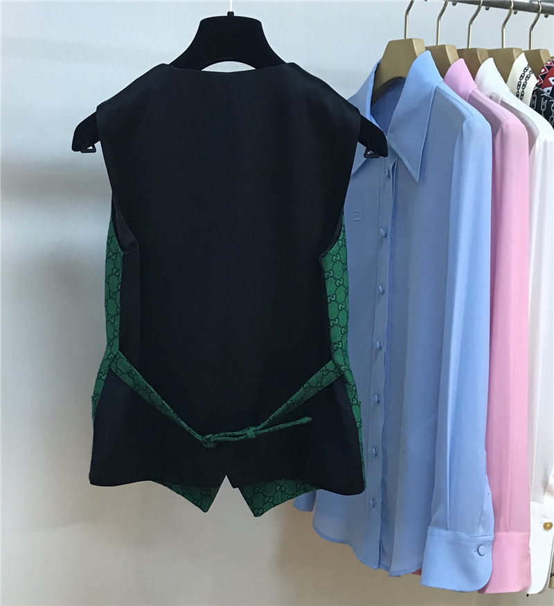 gucci green gg vest - Image 4
