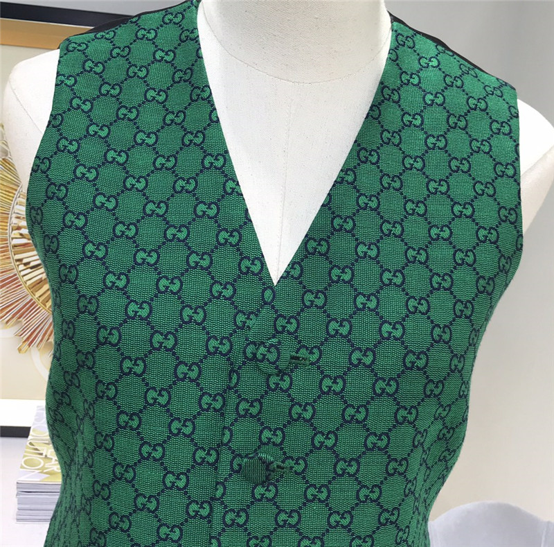 gucci green gg vest - Image 5