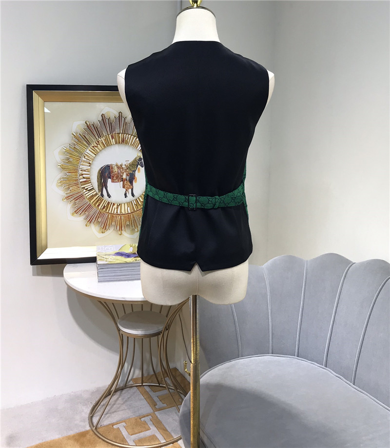 gucci green gg vest - Image 2