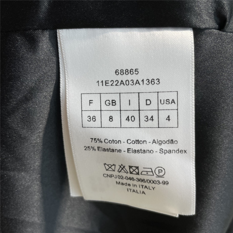 dior red diamond wool coat - Image 9
