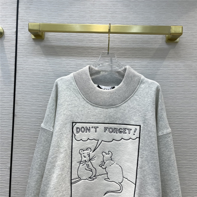 loewe short long sleeve turtleneck sweater - Image 4