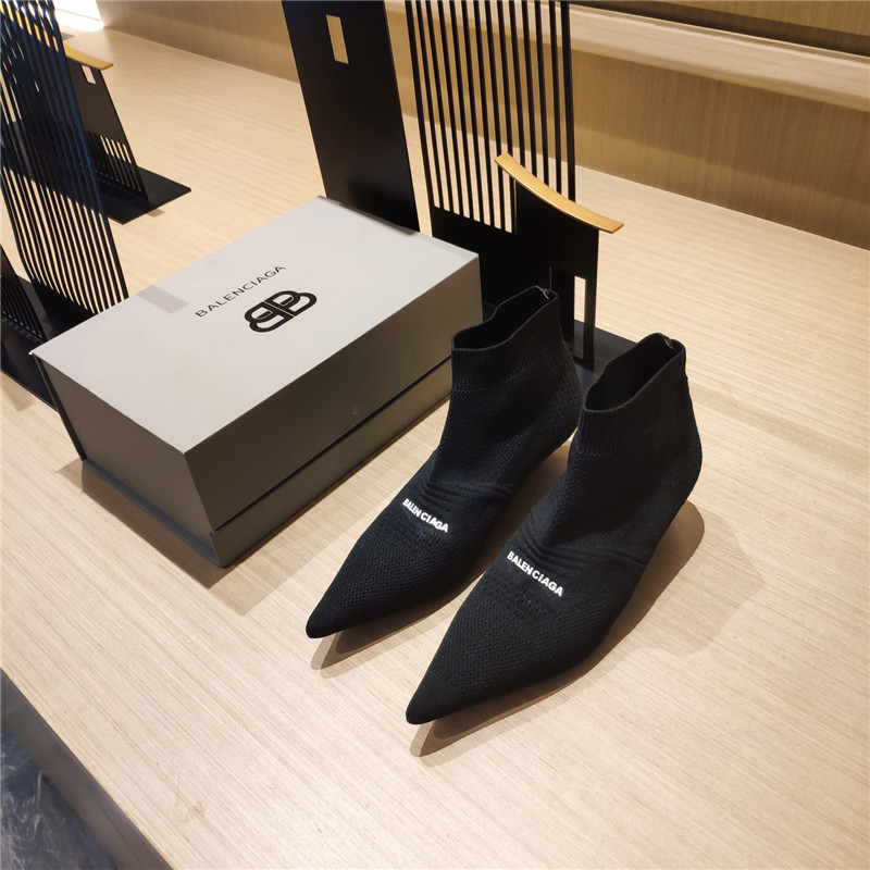 balenciaga high heel socks booties - Image 2