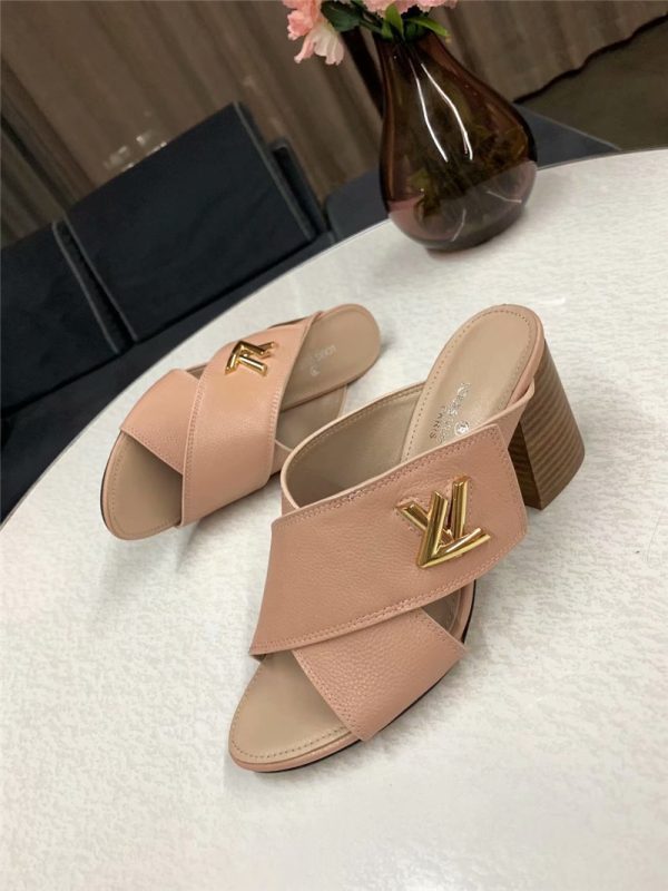 Louis Vuitton LV heels  slippers