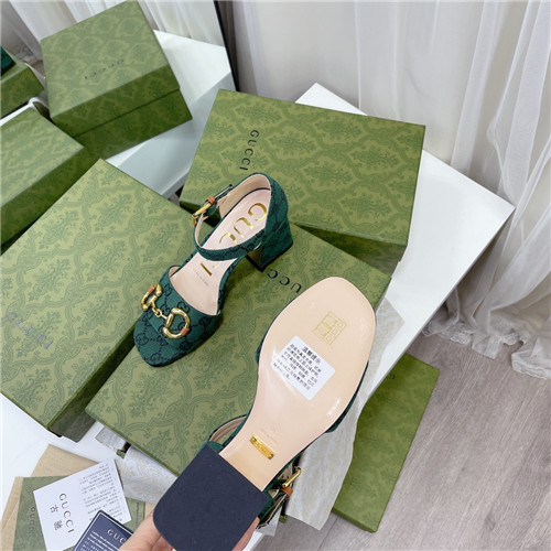 gucci horsebit block heel sandals - Image 3