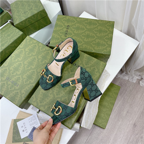 gucci horsebit block heel sandals - Image 8