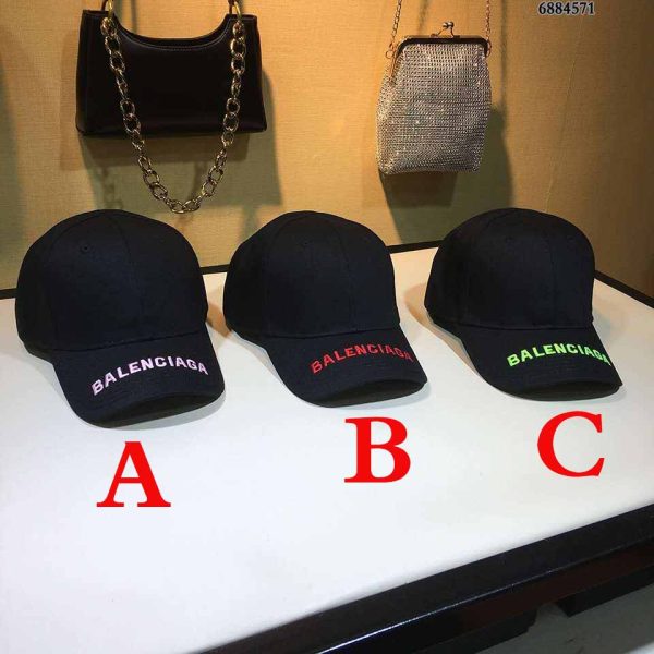 Balenciaga Logo Cap Black