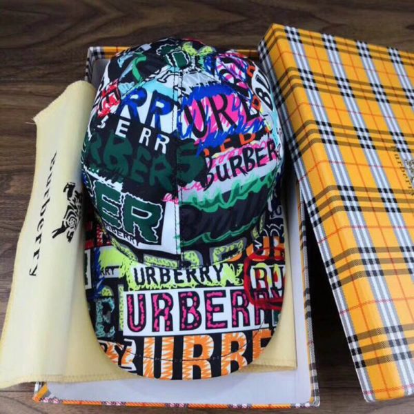 Burberry Archive Logo Print Baseball Cap