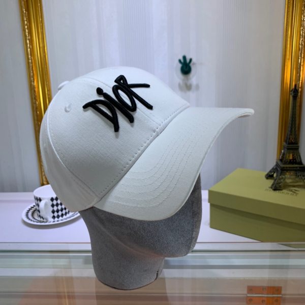 Dior Logo Print Baseball Hat