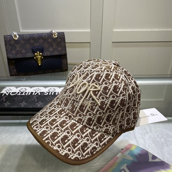 Dior Logo Print  Cap