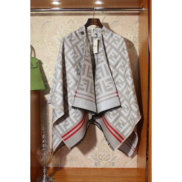 Fendi FF Jacquard Scarf