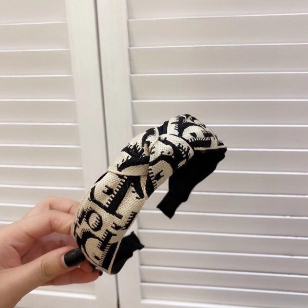 Dior Logo Print Headband