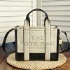 Marc Jacobs Shopping Tote Bag Black And White