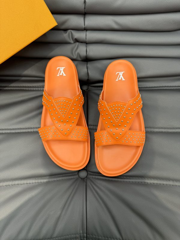 Louis Vuitton Men’s Spring Summer Slippers B
