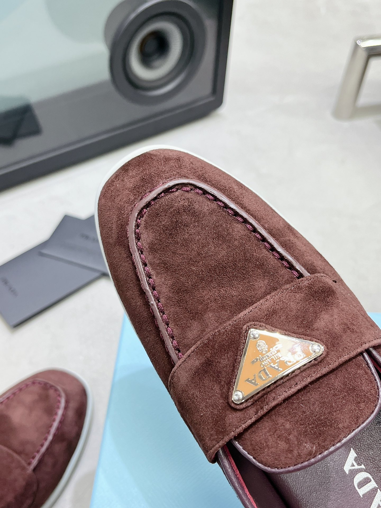 Couples Prada 2023 latest loafers half slippers G - Image 7