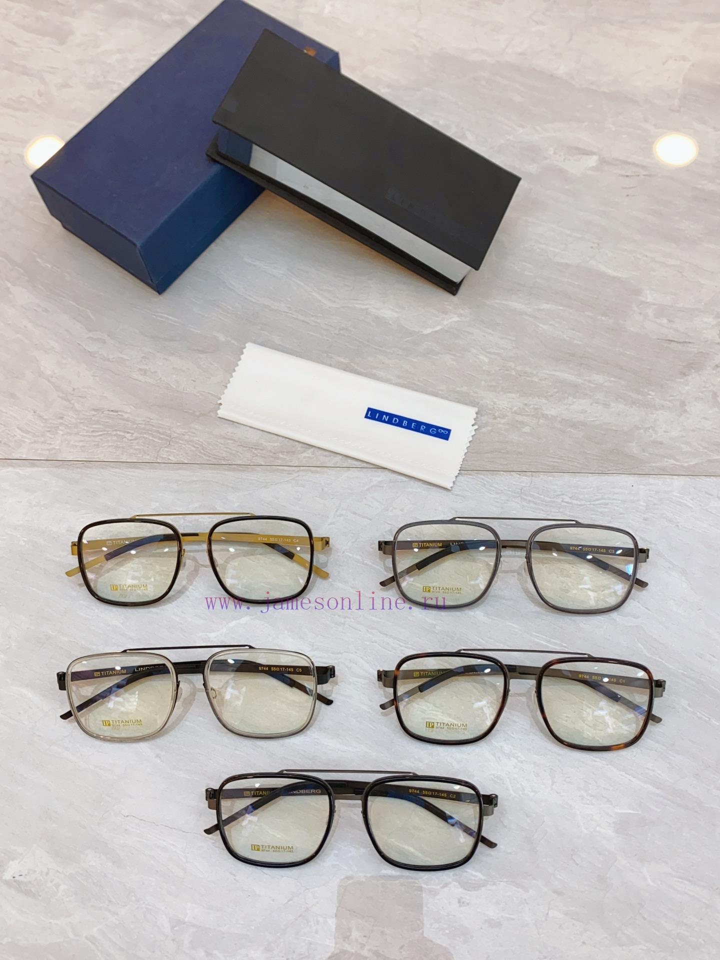 Lindberg's new optical frame, MODEL9744, SIZE55 port 17-145knfi9s53 - Image 10