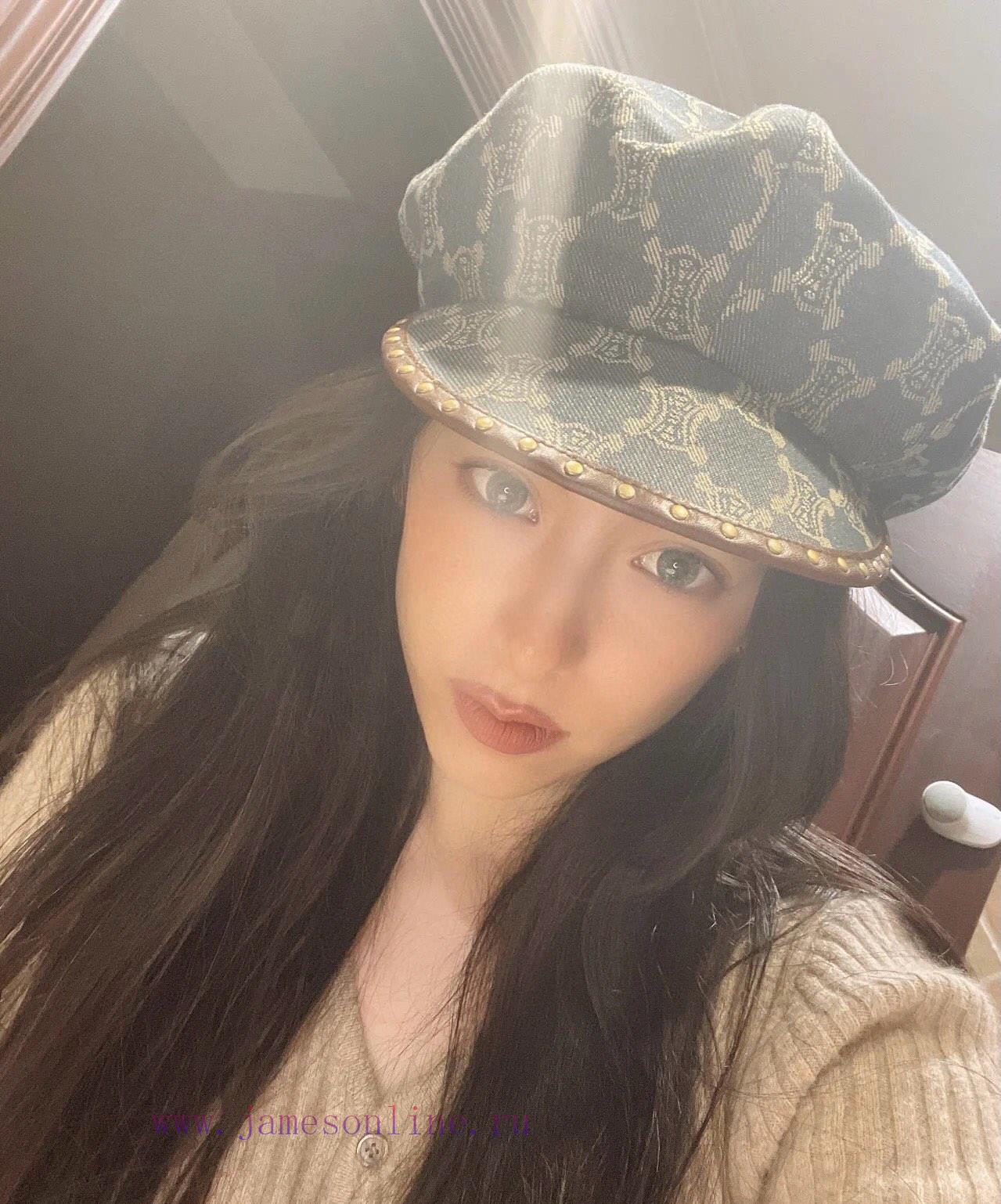 Celine's new duck tongue military hat, artist's octagonal hat, official board making, crafterke44vyo - Image 3
