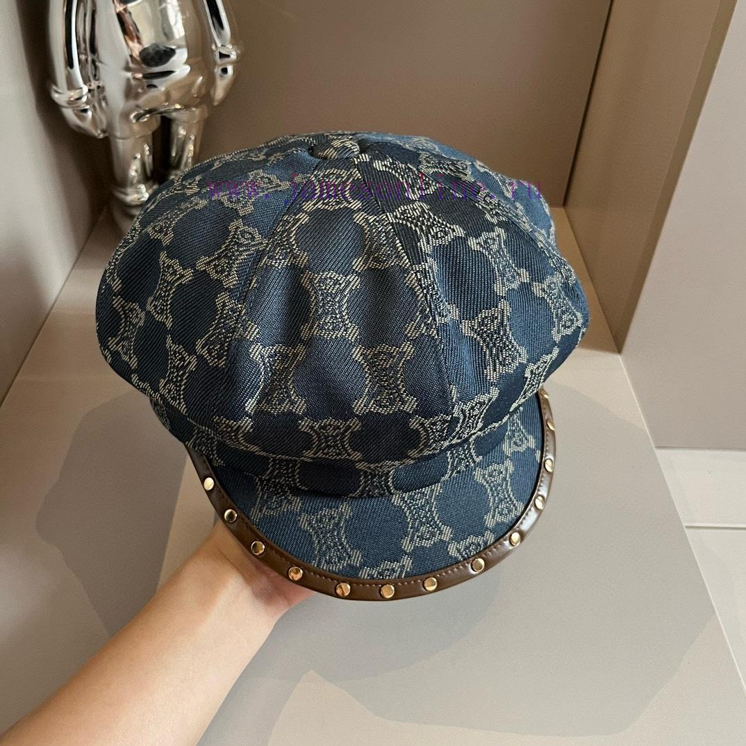 Celine's new duck tongue military hat, artist's octagonal hat, official board making, crafterke44vyo - Image 8