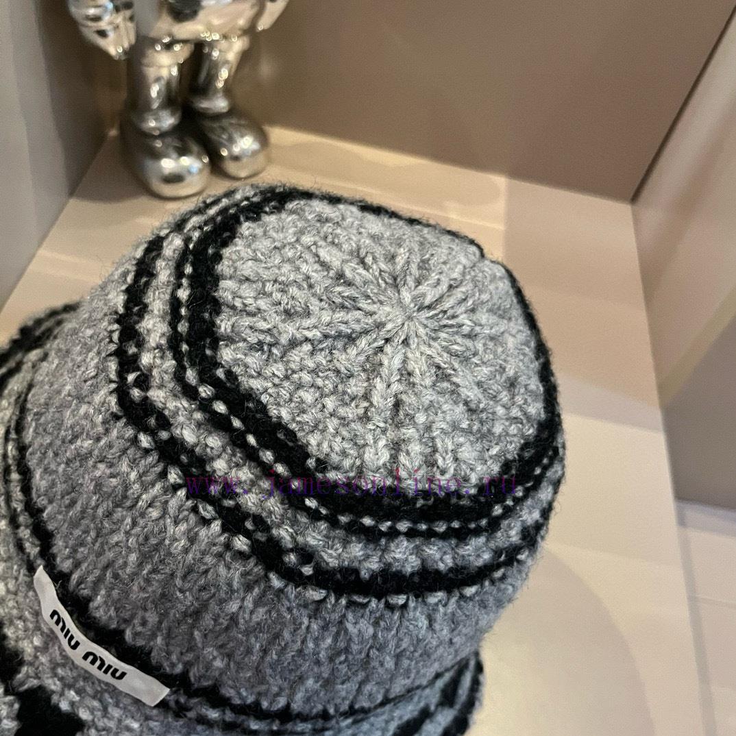 Miumiu's new knitted fisherman hat, simple and versatile item with a head circumference of 596nijykq - Image 4