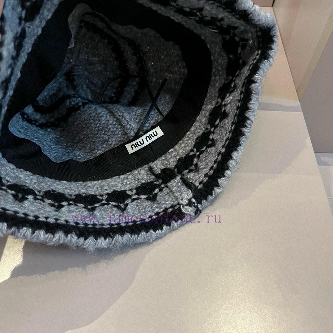 Miumiu's new knitted fisherman hat, simple and versatile item with a head circumference of 596nijykq - Image 7