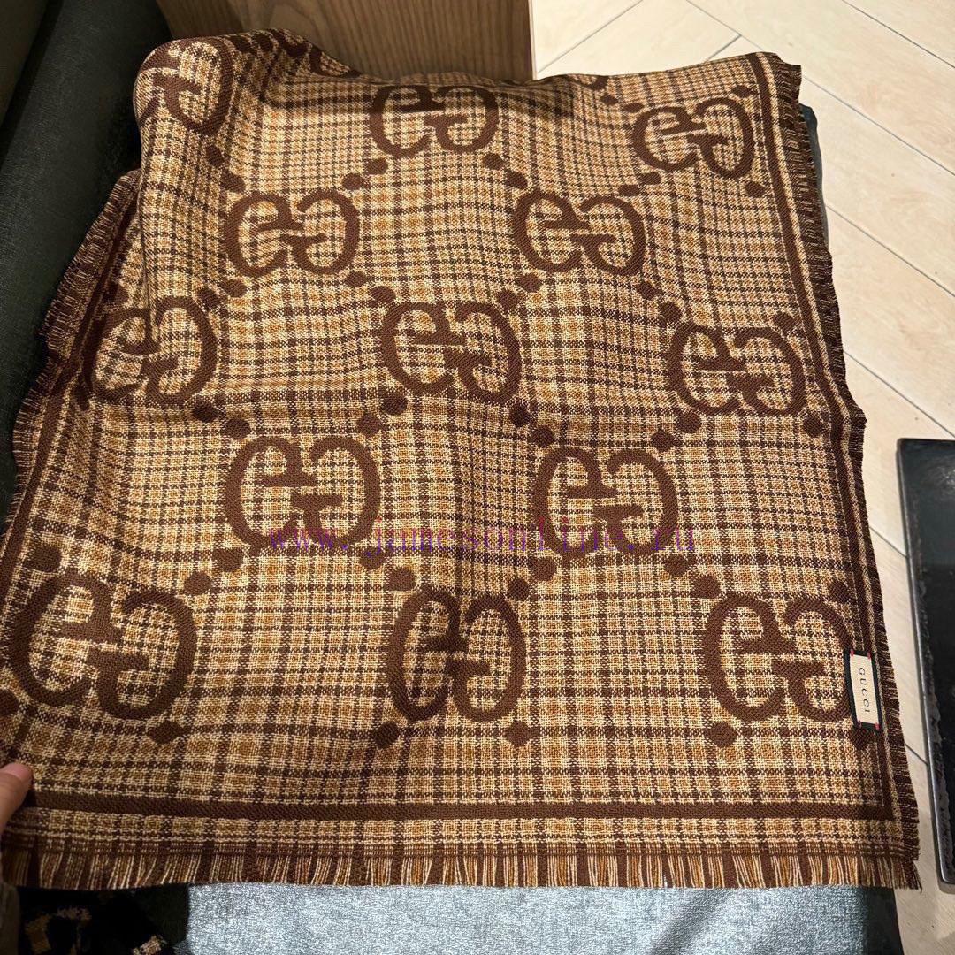 Cashmere has arrived ?G Home Style Alphabet (Quality)Fabric wool, size 47 * 180Wool and silkqw5g4miw - Image 5