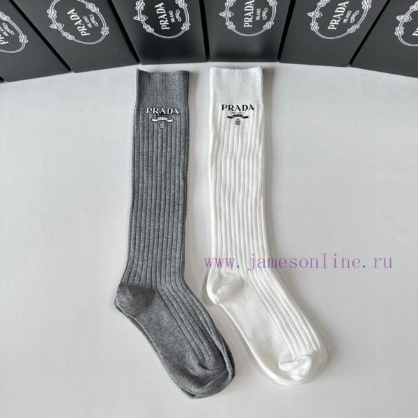 PackagingPRADA's best-selling product, new light luxury knee and calf socks, stacked socks, nwbil7xe
