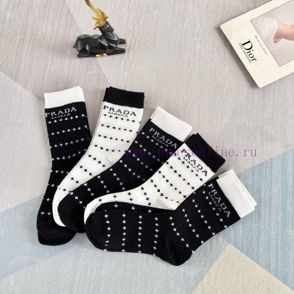 Prada Prada Box 5~Explosive Socks, Cashmere Socks, Super Soft and Sticky, Must Have for Trenrpo7zb9s