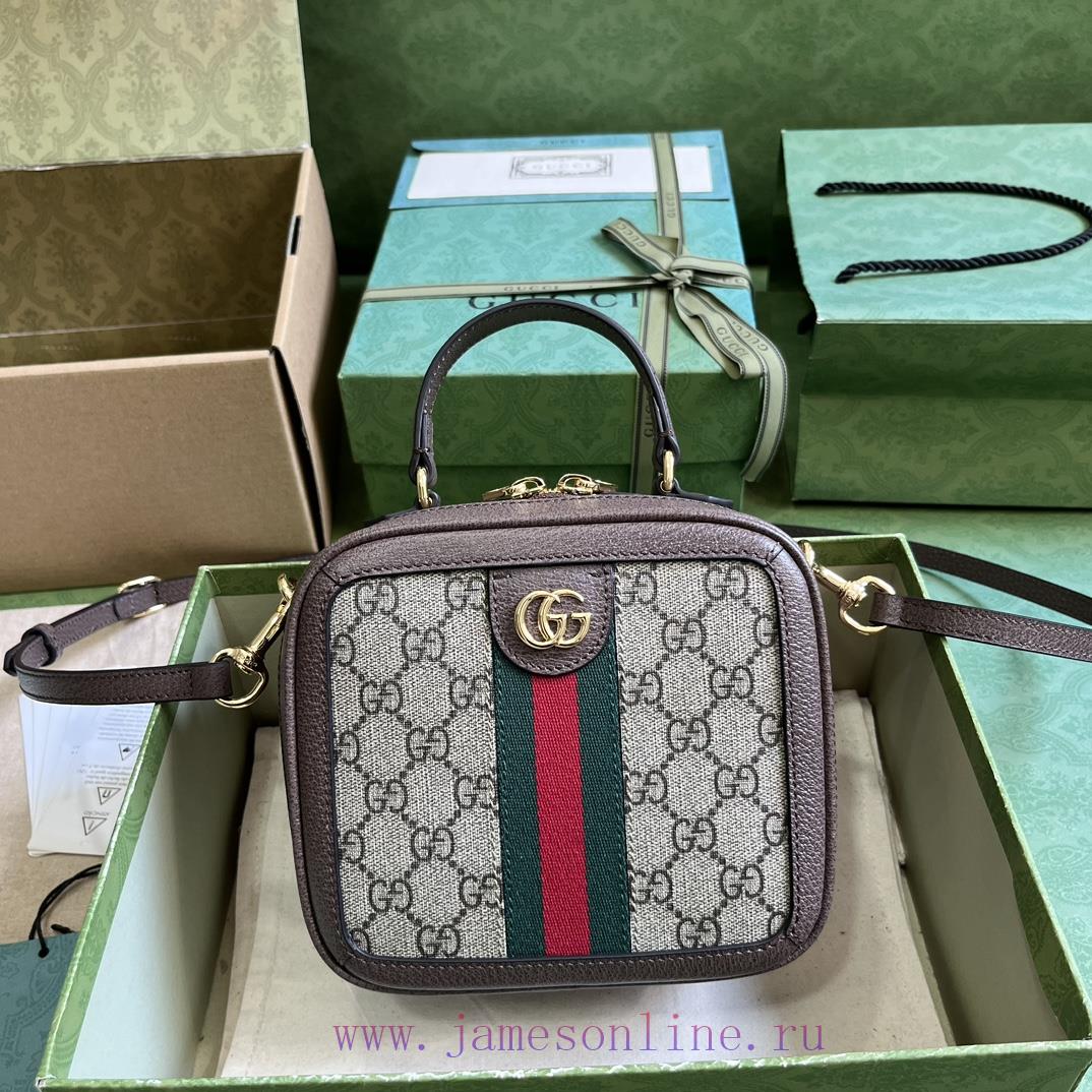 Gucci The Ophidia series GG mini handbag features a sleek design and exquisite interpretatio 6y9c2si7