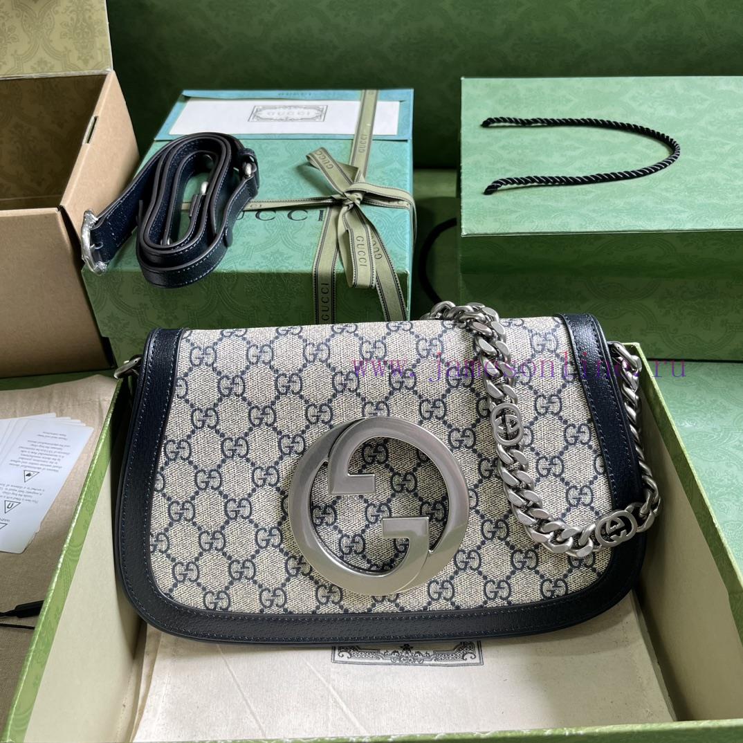 Gucci The Gucci Blondie shoulder bag combines retro elements with collection details, paying yqueaqby
