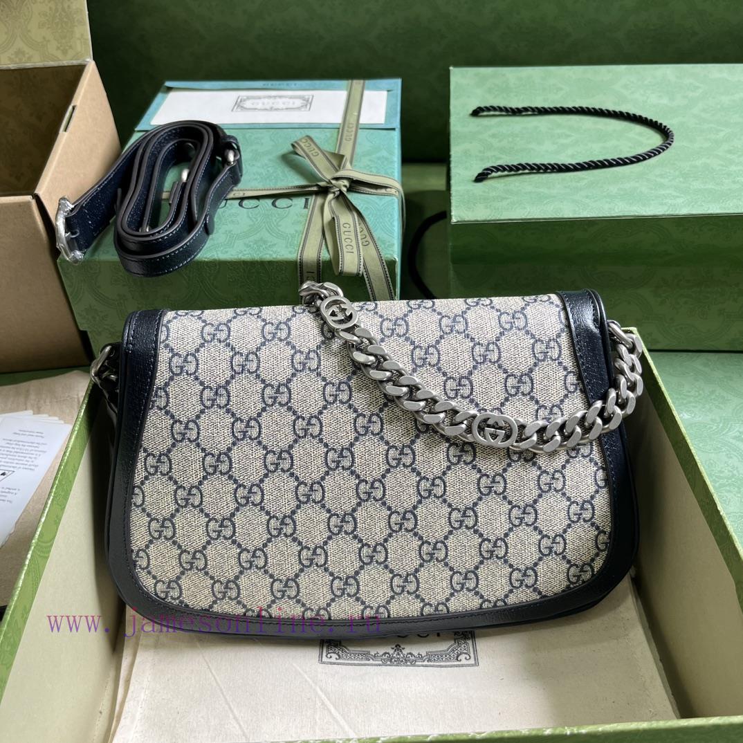 Gucci The Gucci Blondie shoulder bag combines retro elements with collection details, paying yqueaqby - Image 3