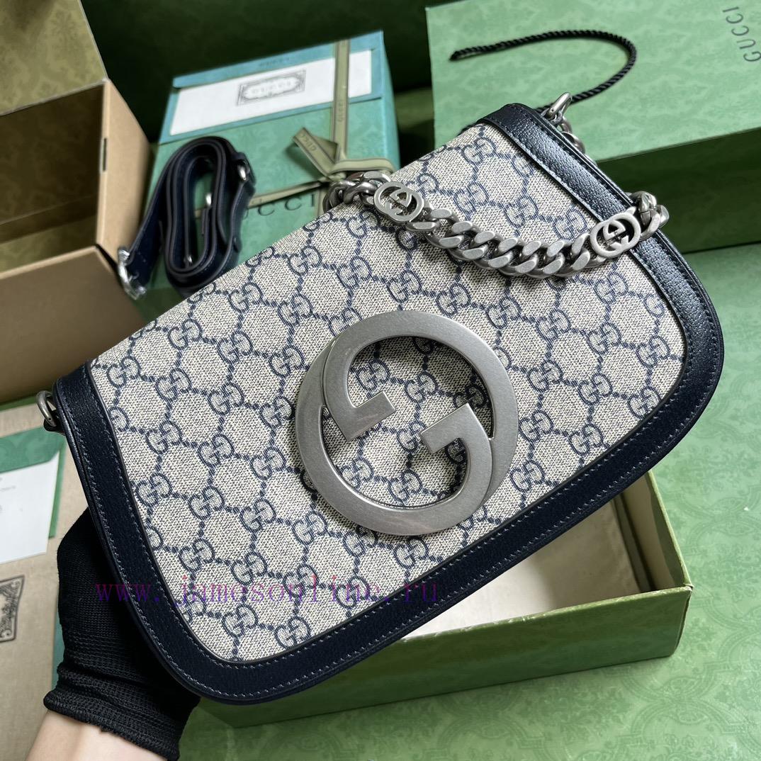 Gucci The Gucci Blondie shoulder bag combines retro elements with collection details, paying yqueaqby - Image 5