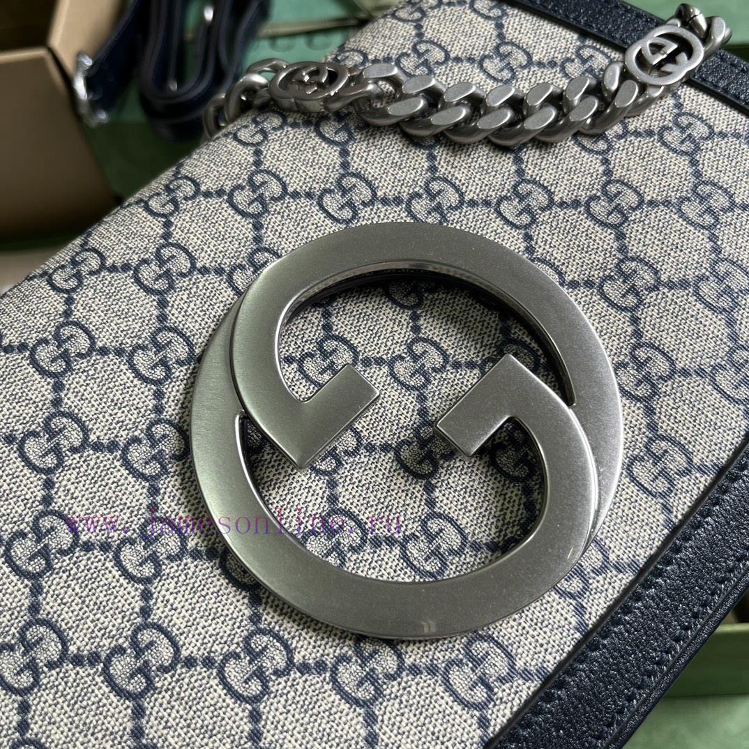 Gucci The Gucci Blondie shoulder bag combines retro elements with collection details, paying yqueaqby - Image 6